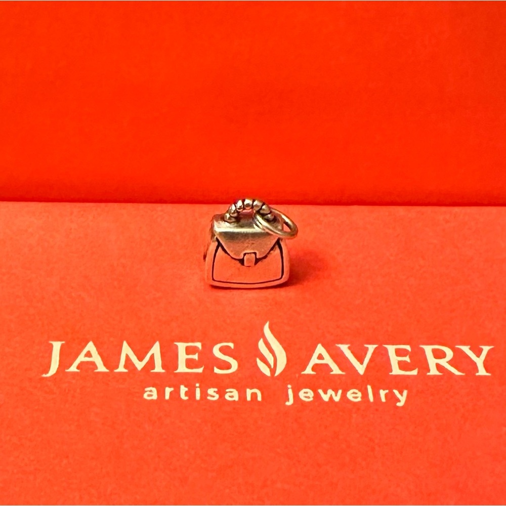 Retired James Avery purse bag 👛 charm - Picture 2 of 6